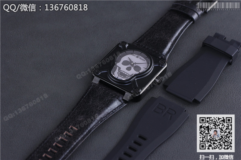 高仿柏莱士手表-AVIATION系列自动机械手表  骷髅头