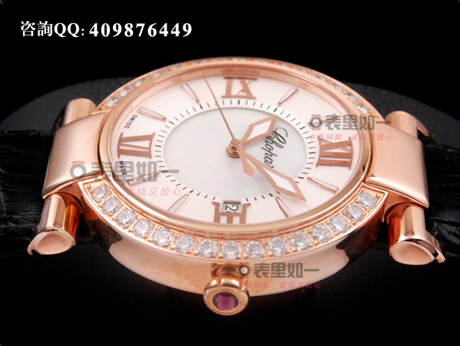 高仿萧邦手表-Chopard Imperiale系列18K玫瑰金自动机械女士腕表384221-5002