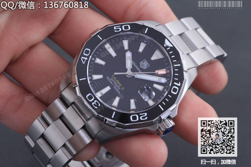 高仿泰格豪雅手表-竞潜系列WAY211A.BA0928自动机械腕表