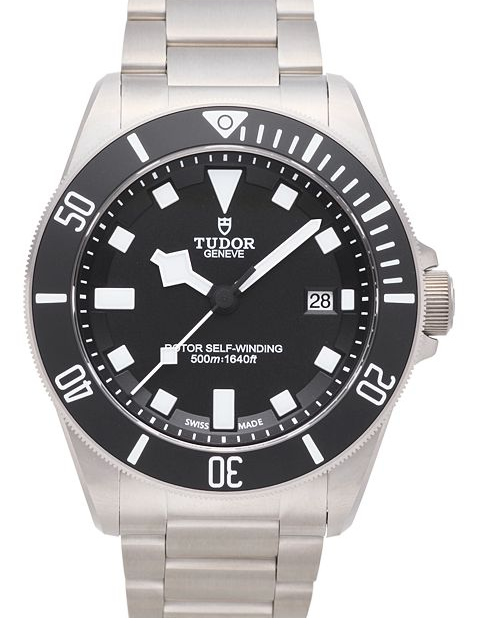 高仿帝舵手表-Tudor PELAGOS系列25500TN 钛金属表带腕表
