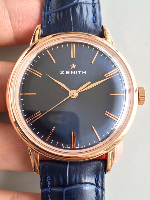 高仿真力时手表-ZENITH 150周年纪念款03.2272.6150男士复刻腕表