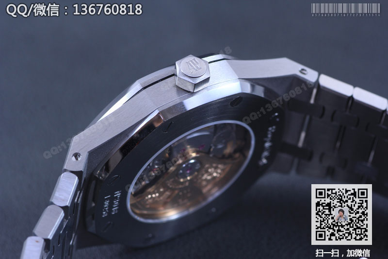 高仿爱彼手表-皇家橡树系列自动机械腕表15400ST.OO.1220ST.03