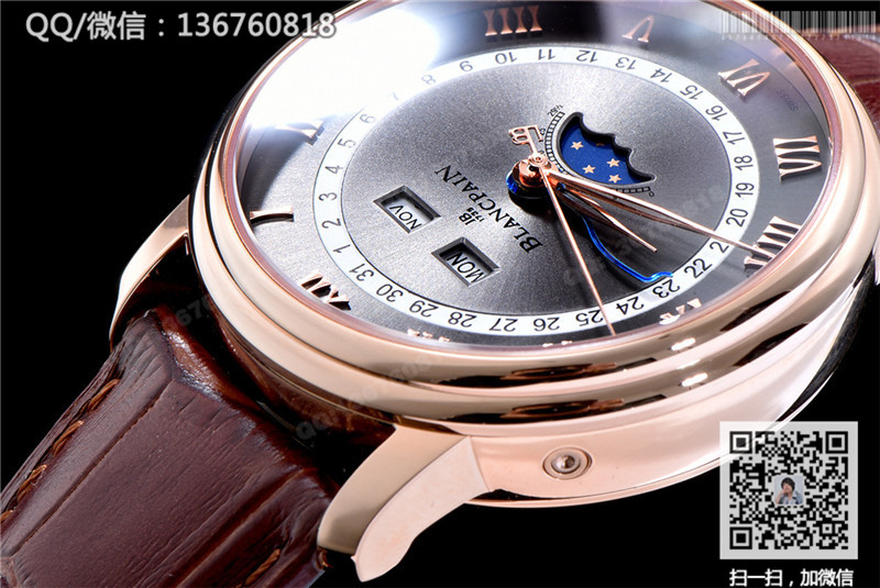 高仿宝珀手表-经典系列6654-3642-55B腕表 日历星期月份功能显示  自动机械男表